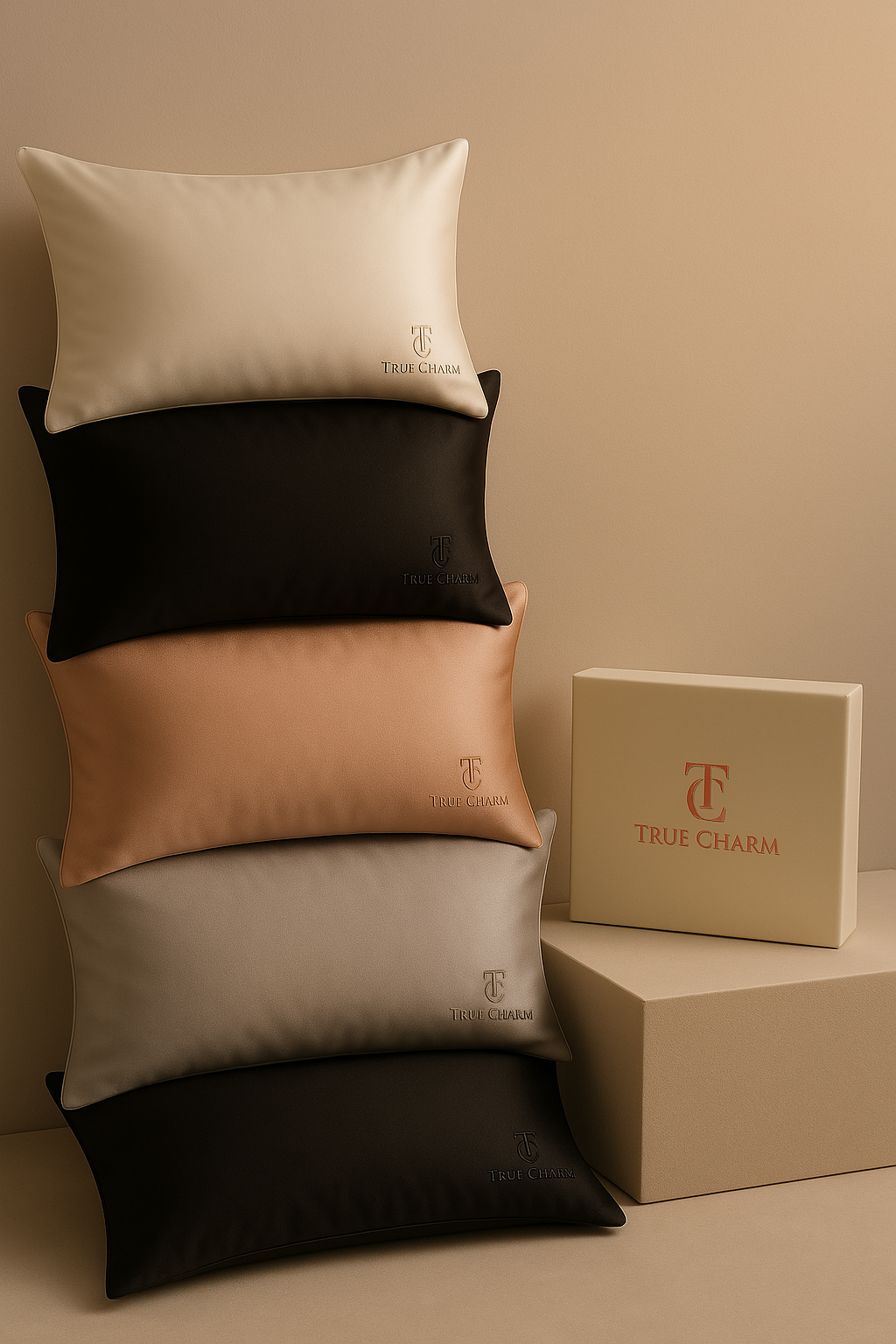 True Charm 100% Silk Pillowcase