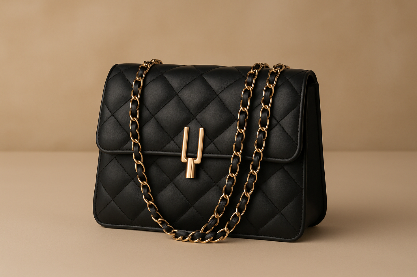 Quilted Luxury Crossbody Bag
