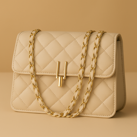 Quilted Luxury Crossbody Bag