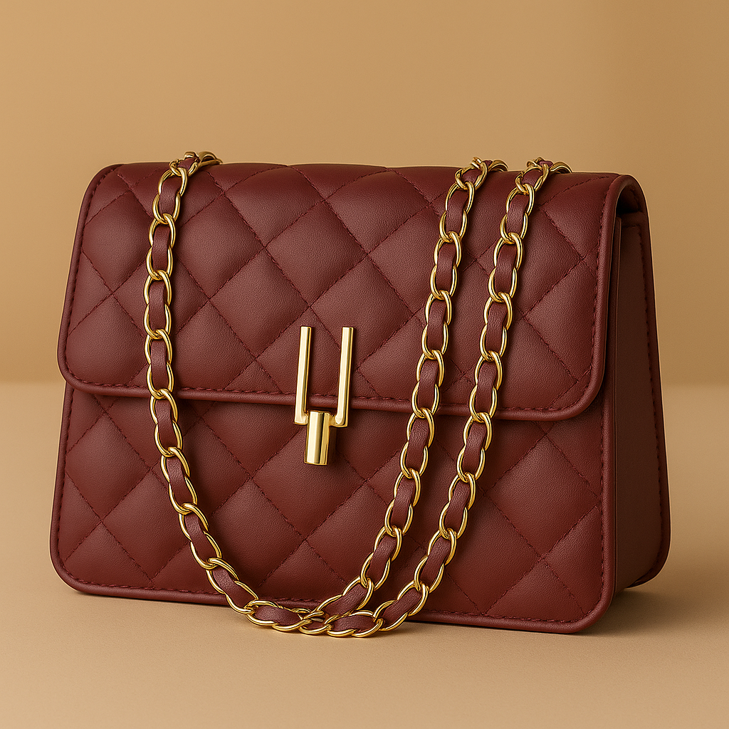 Quilted Luxury Crossbody Bag